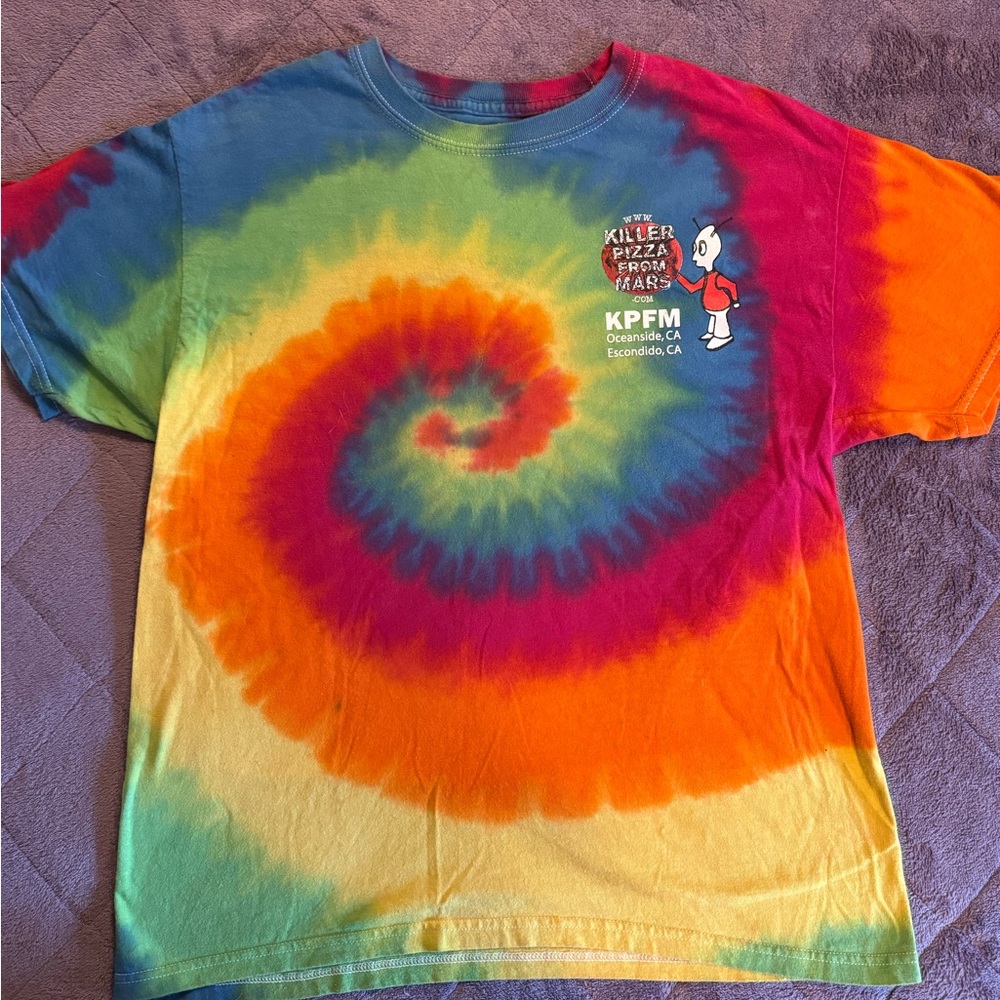 Colorful Tie-Dye Kids T-Shirt